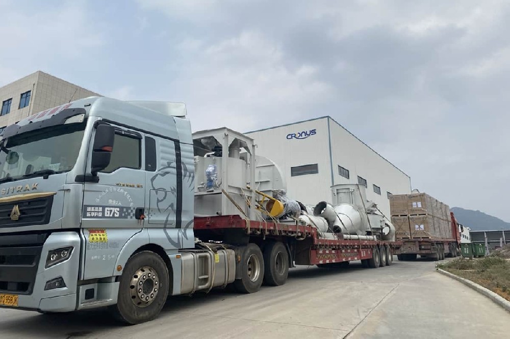 1620雷蒙磨粉機(jī)配套選粉機(jī)發(fā)往江西